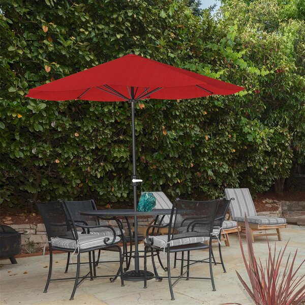 Beachcrest Home Kelton 9-Foot Patio Umbrella for Shade with Vented